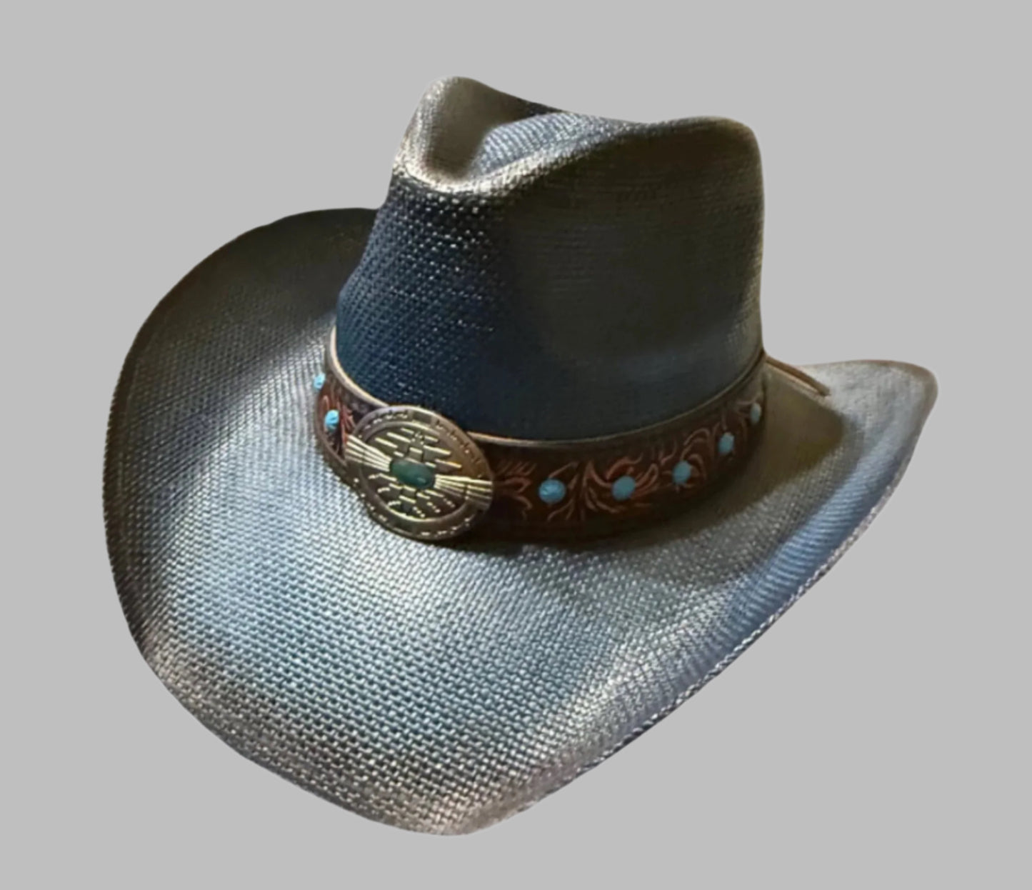 Blue Ridge Outlaw Western Straw Cowboy Hat