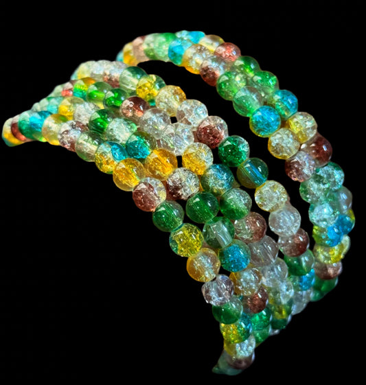 Candy Crush 6 Stack Bracelets