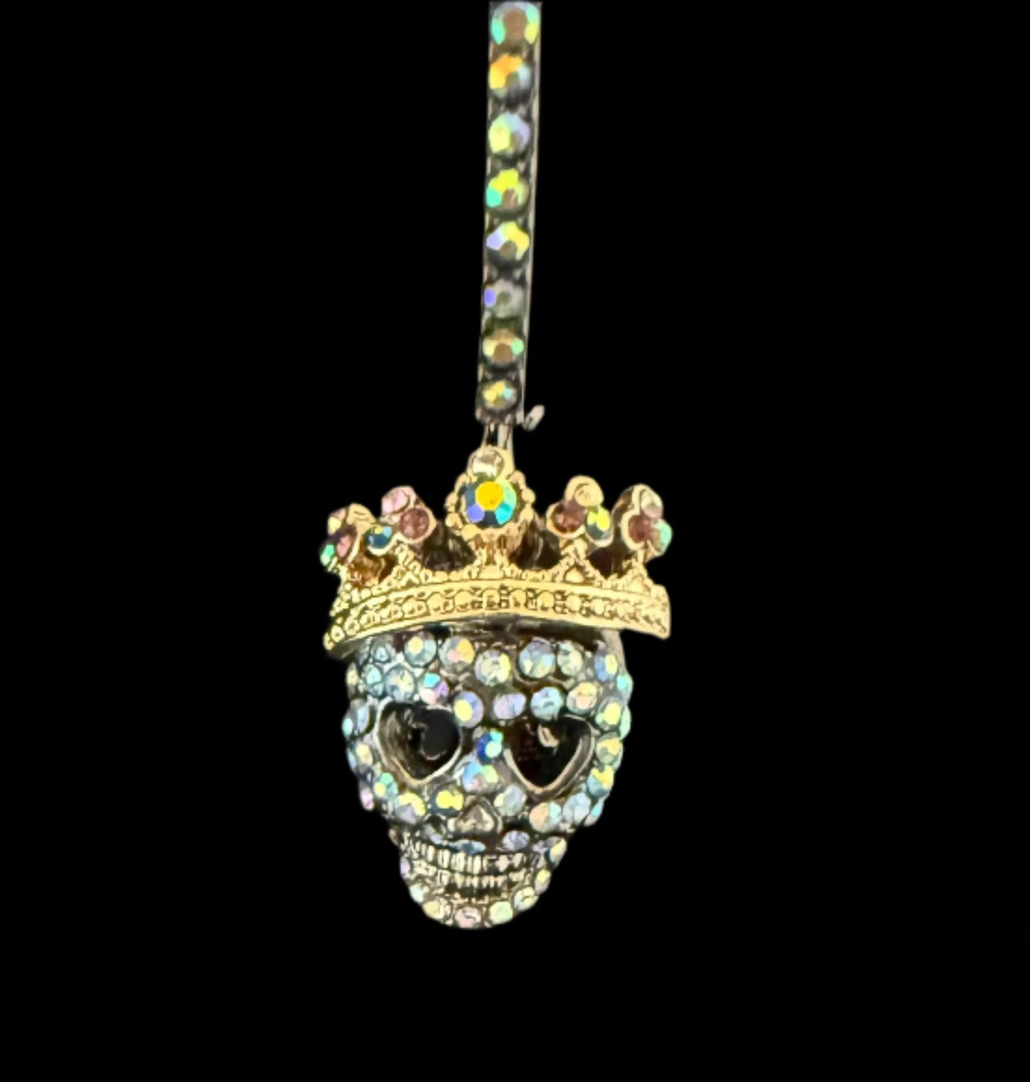 Bling Skull Earrings