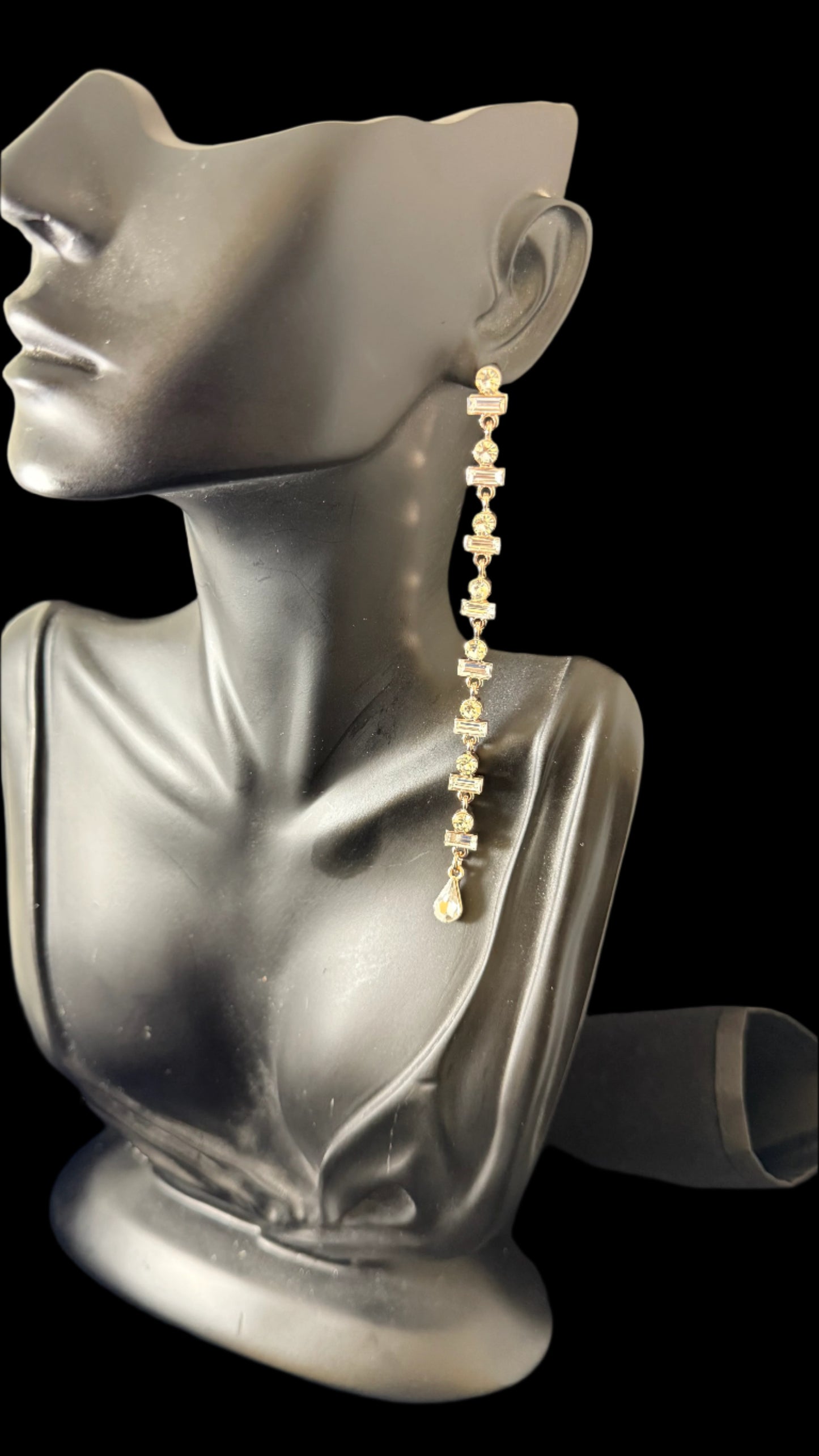 Crystal Drops Earrings