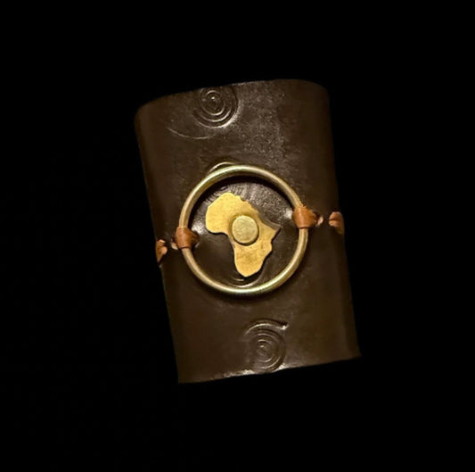 Warrior’s Cuff Leather Bracelet