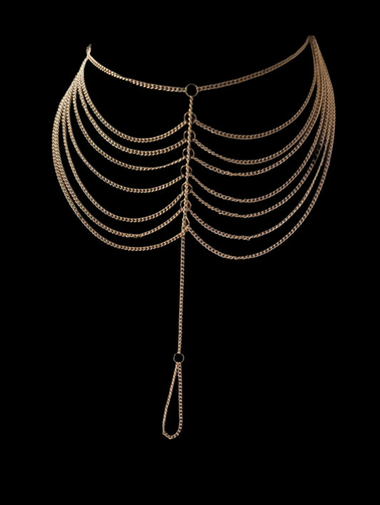 Golden Veil Foot Chain Anklet