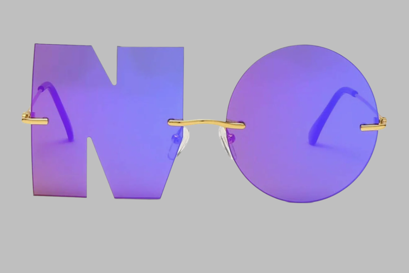 Just Say NO Sun Glasses