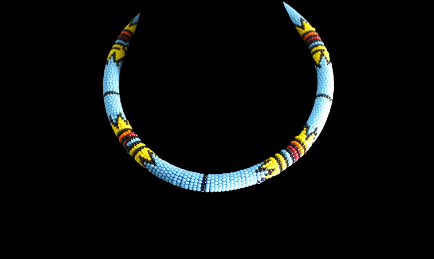Light Warrior Maasai Necklace