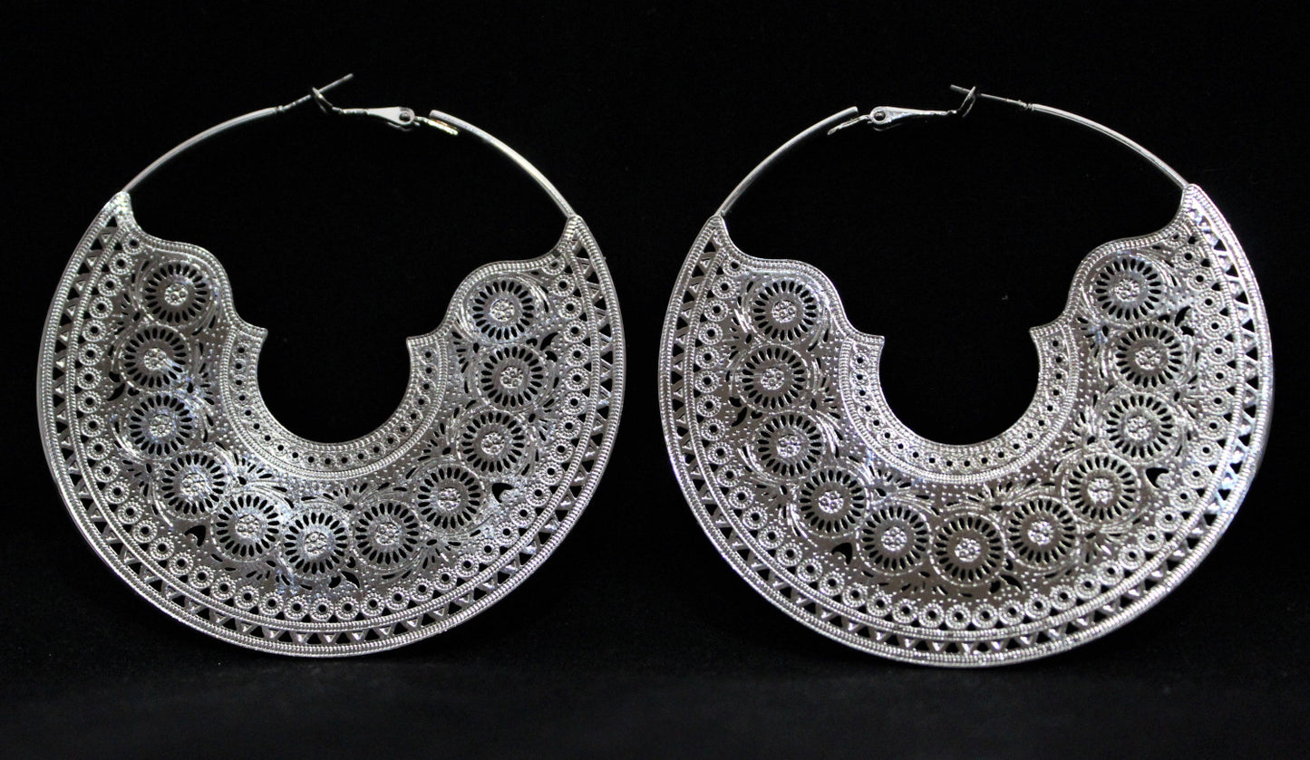 Moorish Hoop Earrings