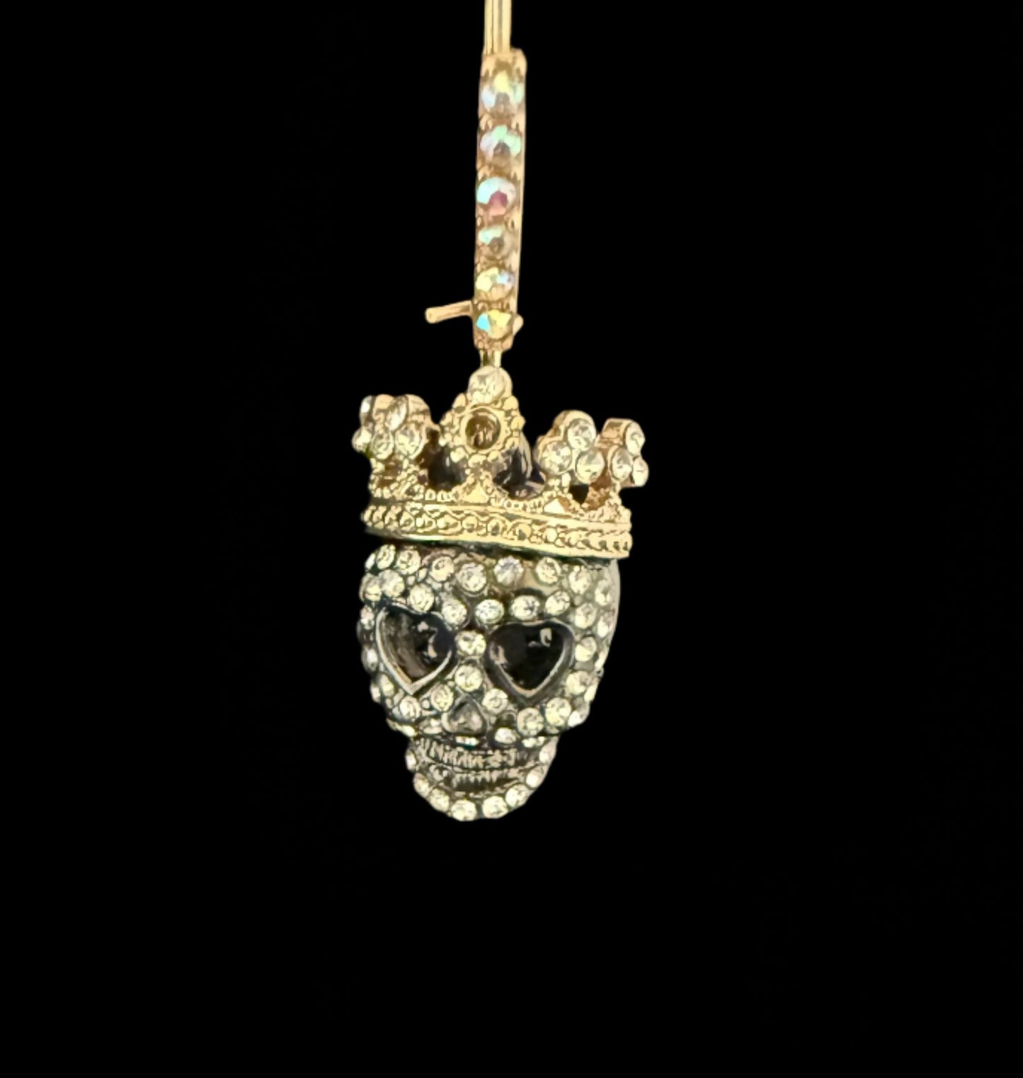 Bling Skull Earrings