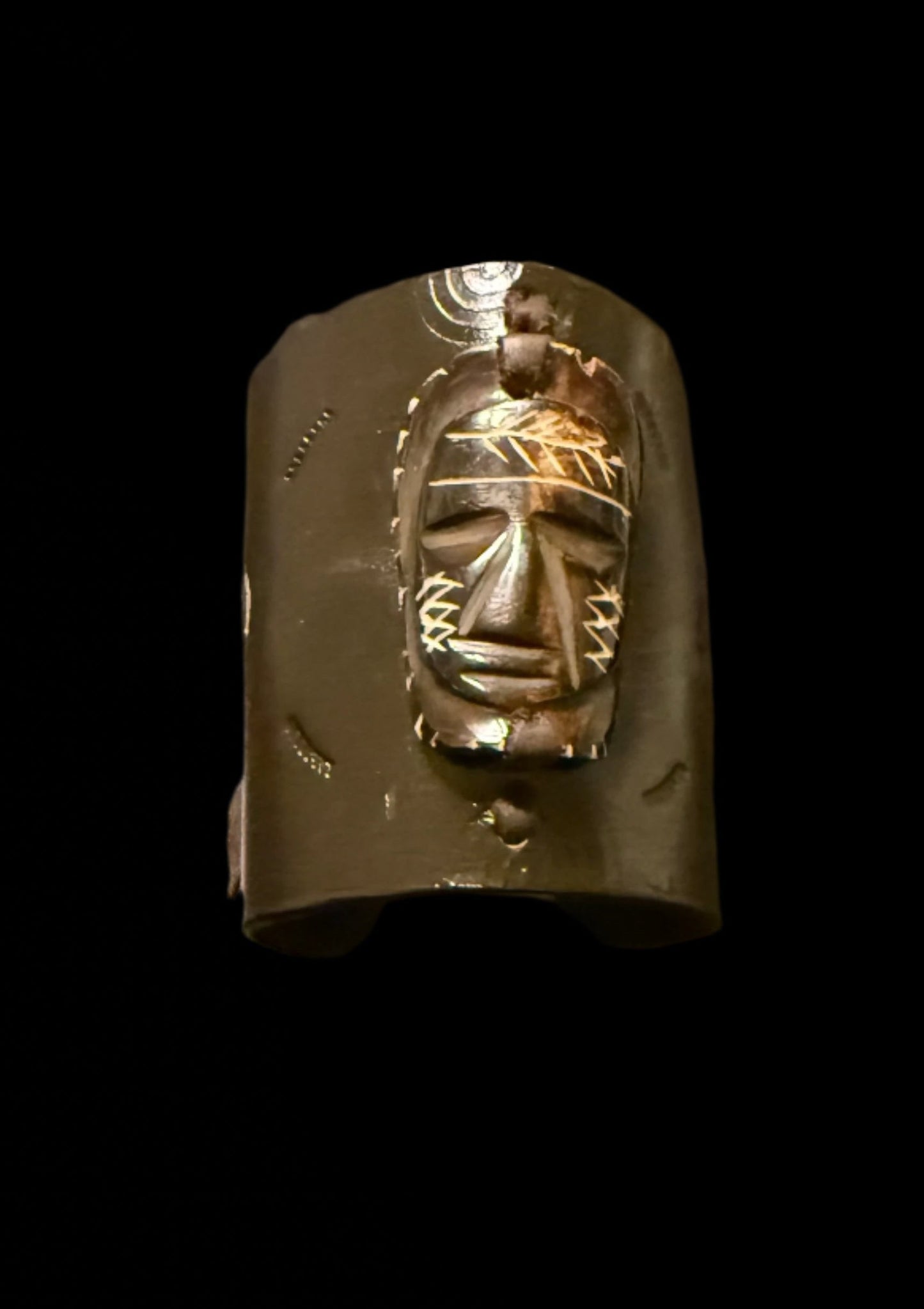 Warrior’s Cuff Leather Bracelet