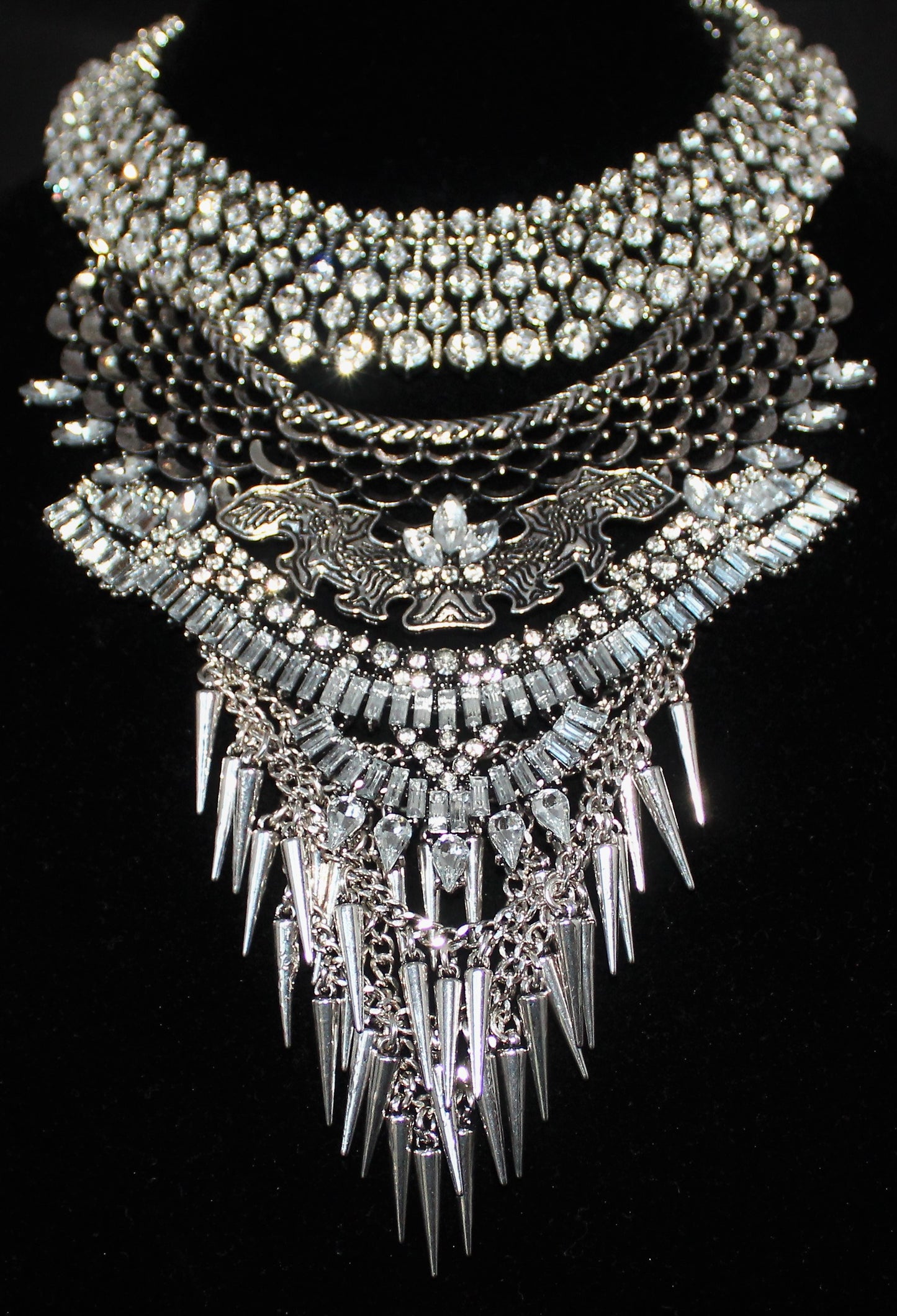Princess of Shadows Statement Necklace